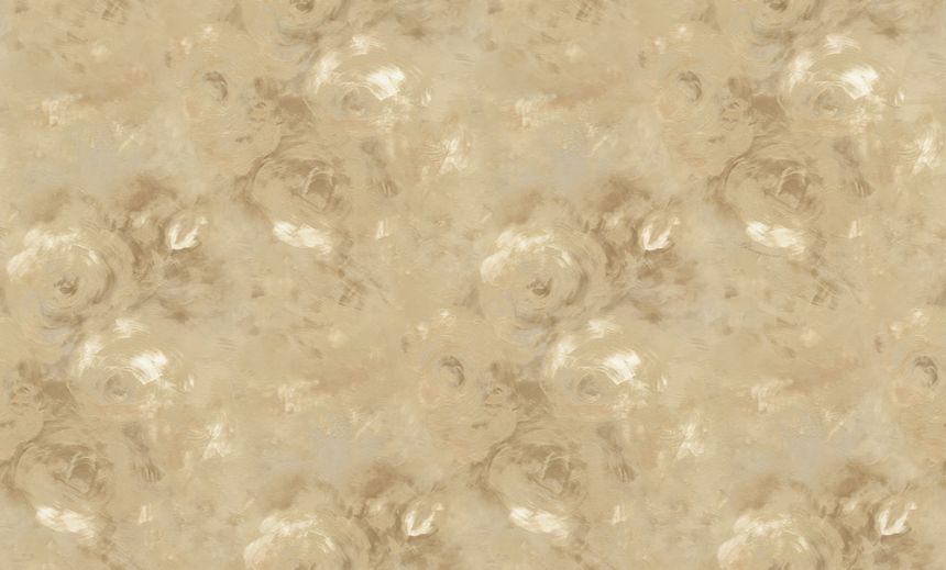 Tapéta, okker, virágok, BM31045, Blumarine, Emiliana Parati