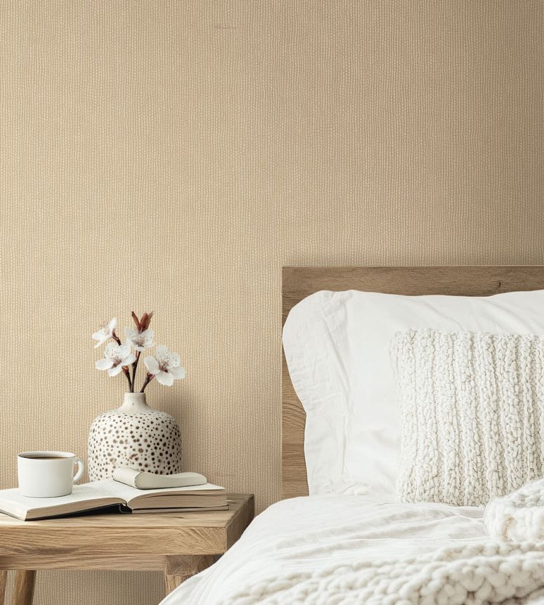 Tapéta, okker és bézs árnyalatok, fakéreg hatás, BM31055, Blumarine, Emiliana Parati