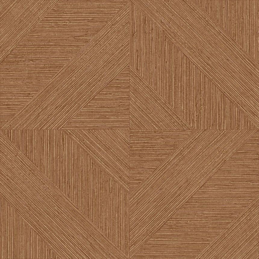 Tapéta, parkettaminta, szőnyegtextúra, bronz, barna, IM28011, Imani, Decoprint