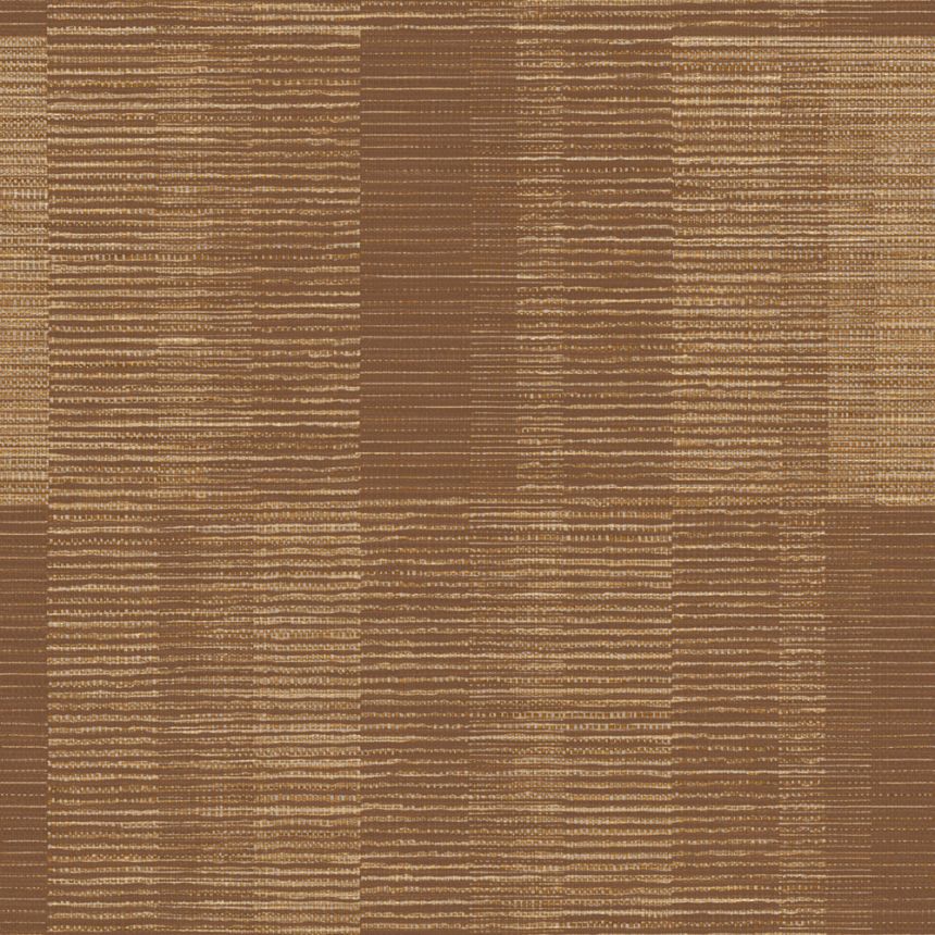 Geometrikus tapéta, narancssárga, barna, IM28031, Imani, Decoprint