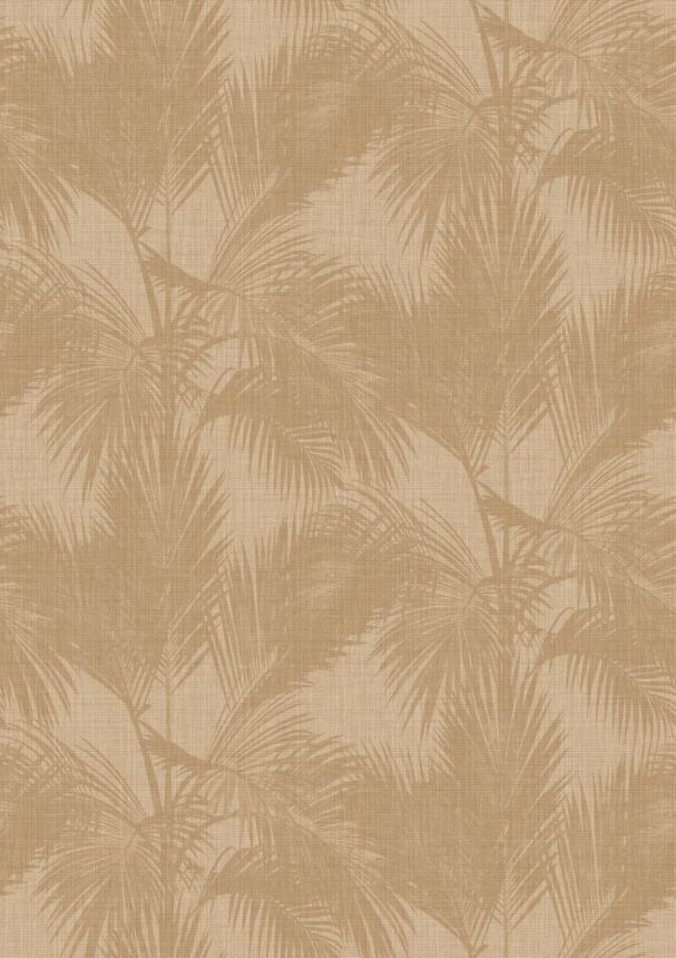 Fotótapéta, pálmalevelek, barna, bézs, IMD28121, Imani, Decoprint