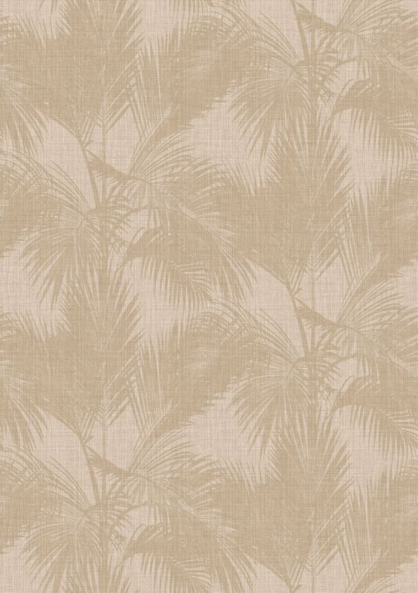 Fotótapéta, pálmalevelek, bézs, barna, IMD28122, Imani, Decoprint