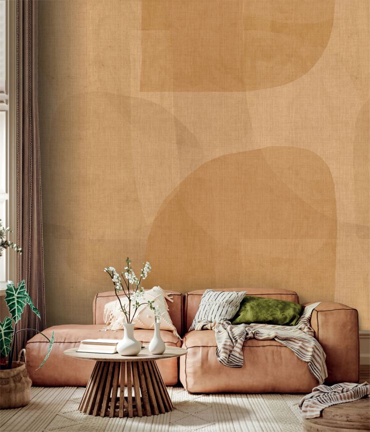 Geometrikus fotótapéta, sárga, barna, IMD28133, Imani, Decoprint