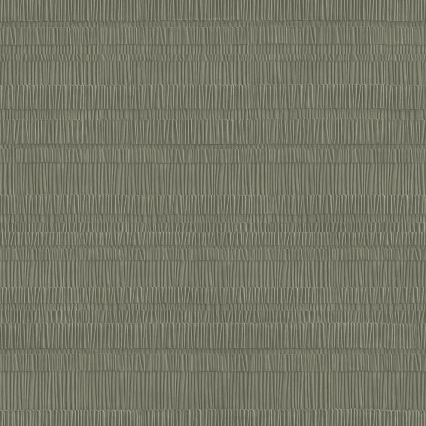 Tapéta, zöld, kreppszövet-utánzat, TN29033, Terra Nova, Decoprint
