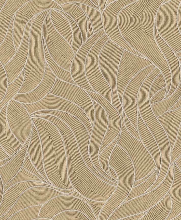 Tapéta, világosbarna, hullámok, TN29071, Terra Nova, Decoprint