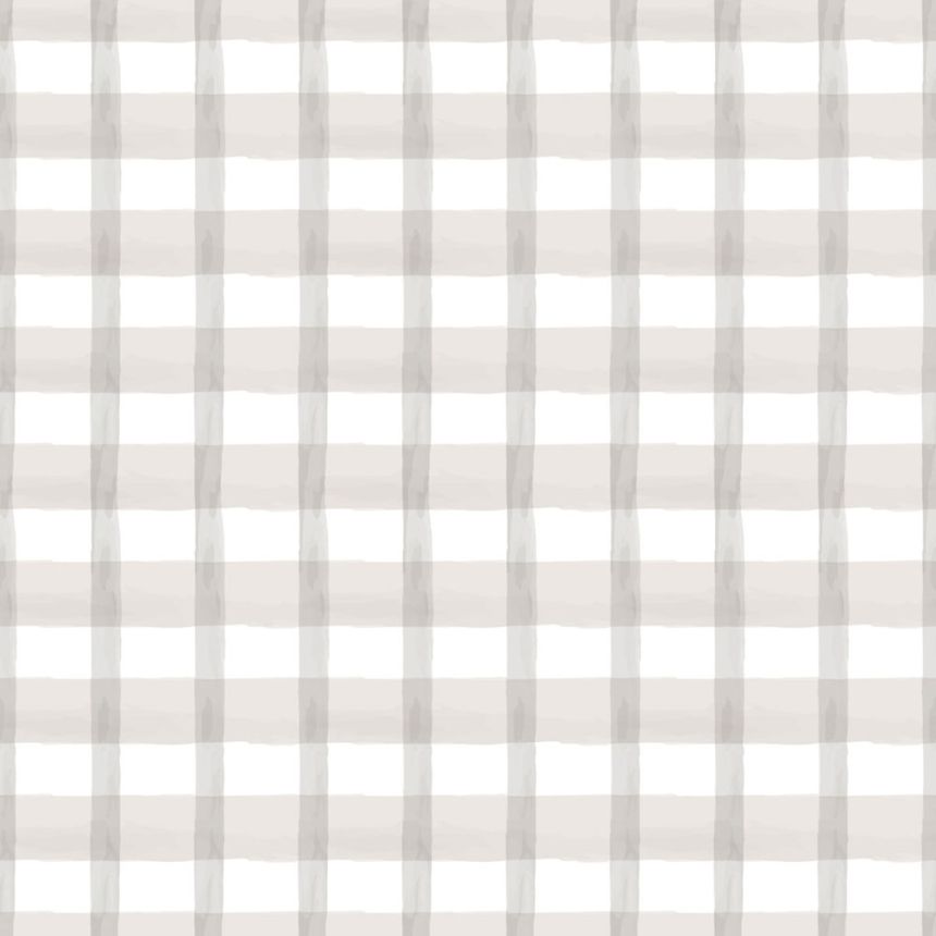Tapéta, szürke, fehér, kockás, 4476, Momi, Parato by Cristiana Masi