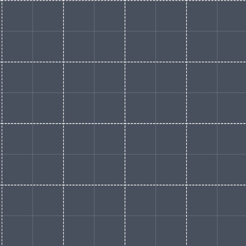 Tapéta, sötétkék, fehér, kockás, 4480, Momi, Parato by Cristiana Masi