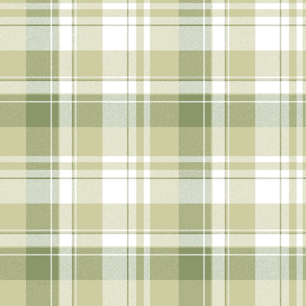 Tapéta, zöld, kockás textil hatású, 4490, Momi, Parato by Cristiana Masi