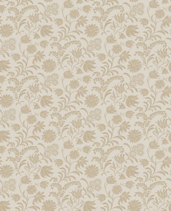 Tapéta, rózsaszín, barna, virágmintás, 140318, Laura Ashley 4