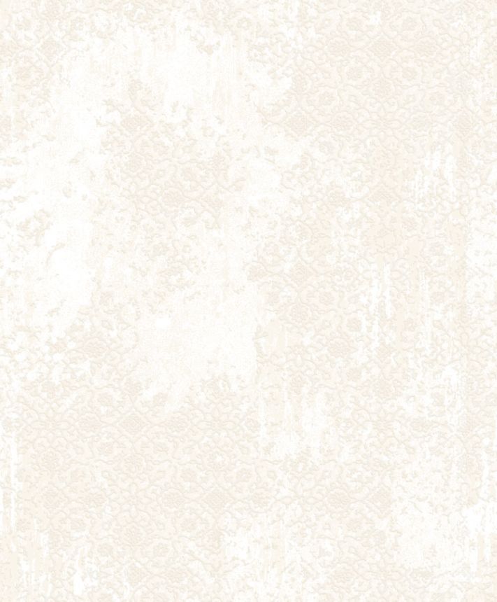 Tapéta, fehér, ezüst, vintage ornamentika, AU41201, Aurelia, Prestige Wallcoverings