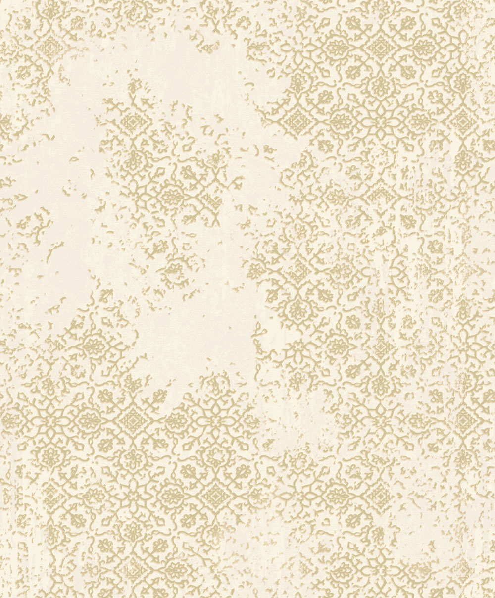 Tapéta, bézs, ezüst, vintage ornamentika, AU41202, Aurelia, Prestige Wallcoverings