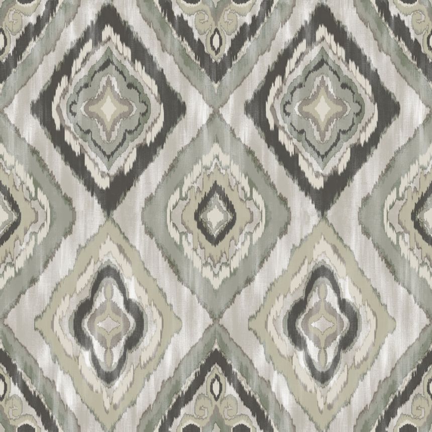Tapéta, fekete, szürke, szövet hatású, AU41404, Aurelia, Prestige Wallcoverings