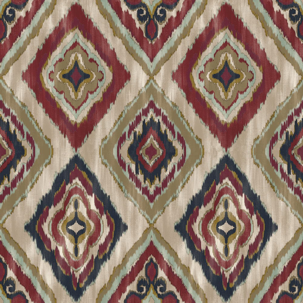 Tapéta, bézs, kék, szövet hatású, AU41405, Aurelia, Prestige Wallcoverings