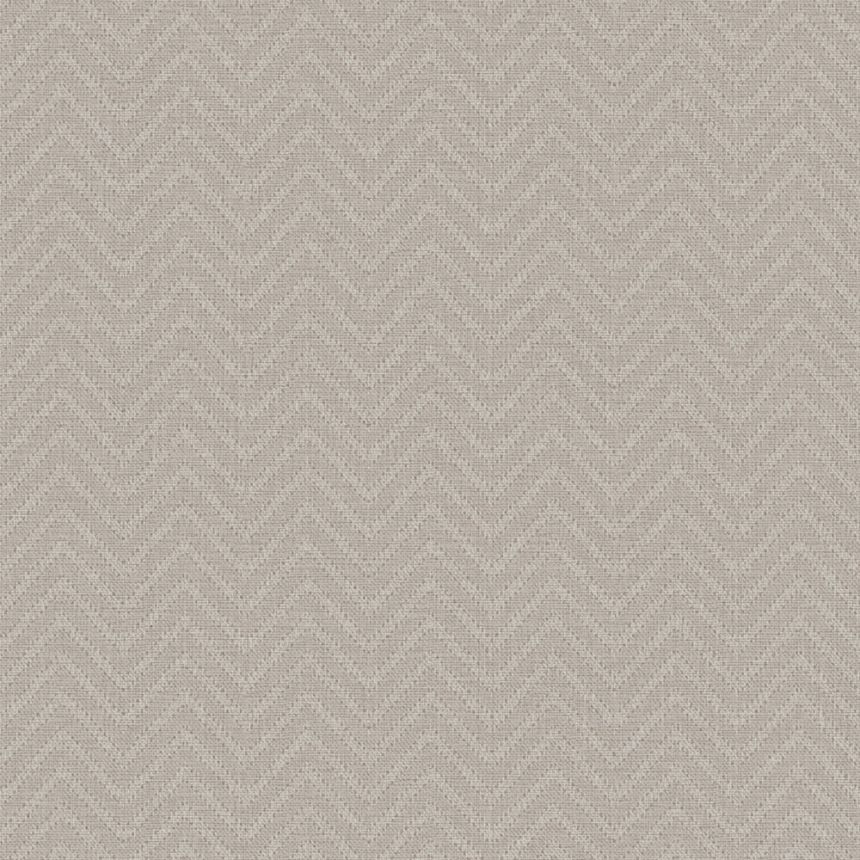 Geometrikus tapéta, bézs, szürke, szövet hatású, 140088, Abigail Ahern vol.1