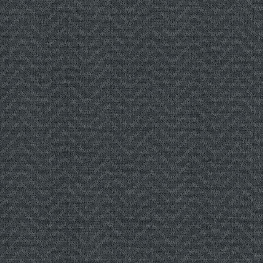 Geometrikus tapéta, szürke, fekete, szövet hatású, 140090, Abigail Ahern vol.1