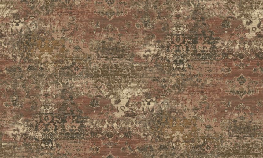 Tapéta, piros, vintage ornamentumok, CO3103, Concept, Grandeco