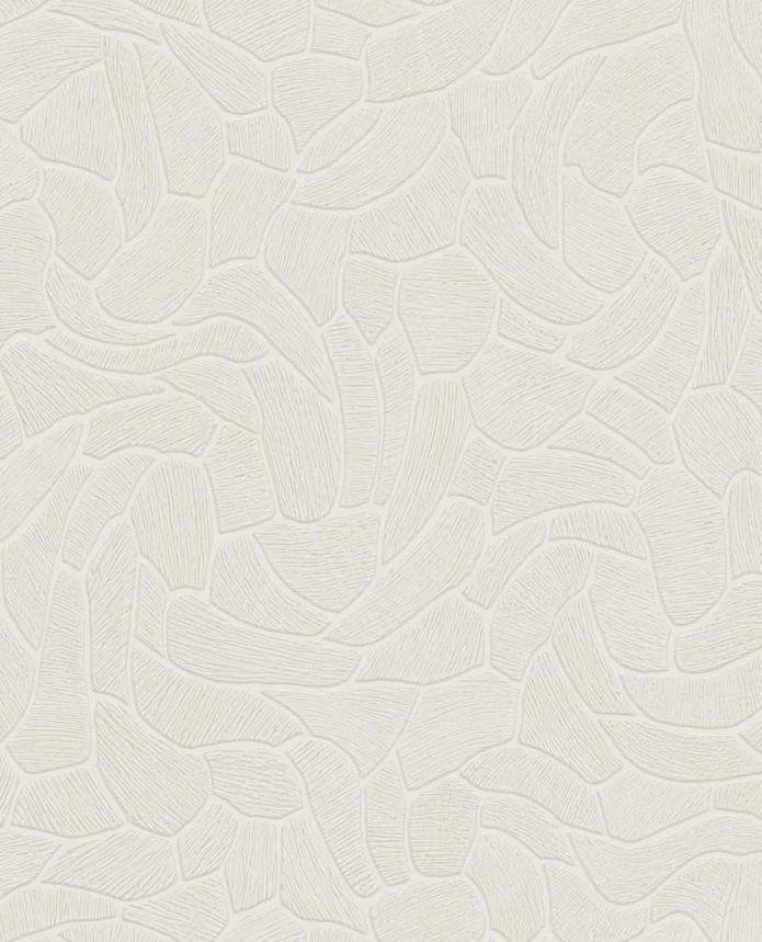 Geometrikus tapéta, fehér, kőhatású, 363215, Calm Crafted, Eijffinger