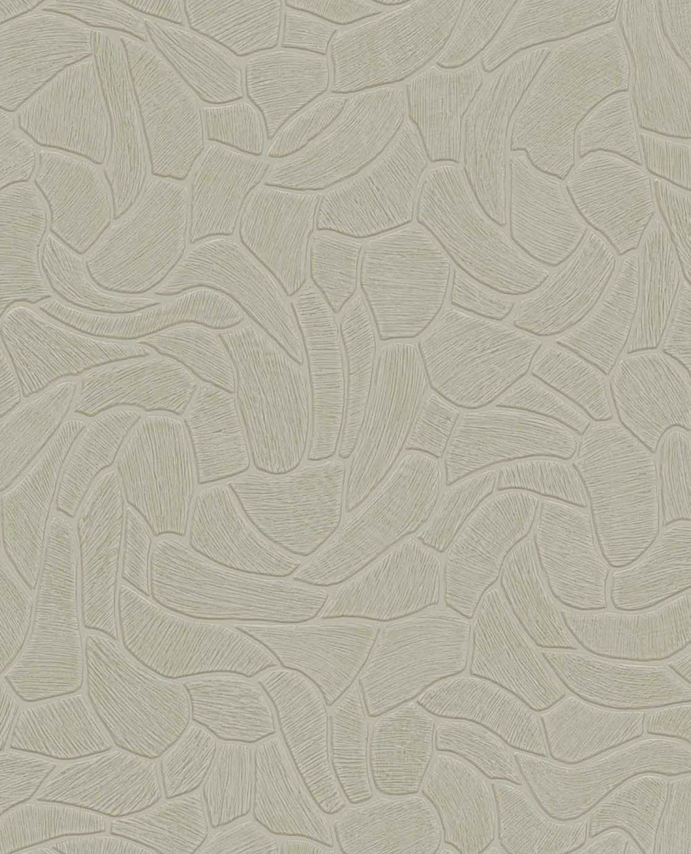 Geometrikus tapéta, bézs-zöld, kőhatású, 363218, Calm Crafted, Eijffinger