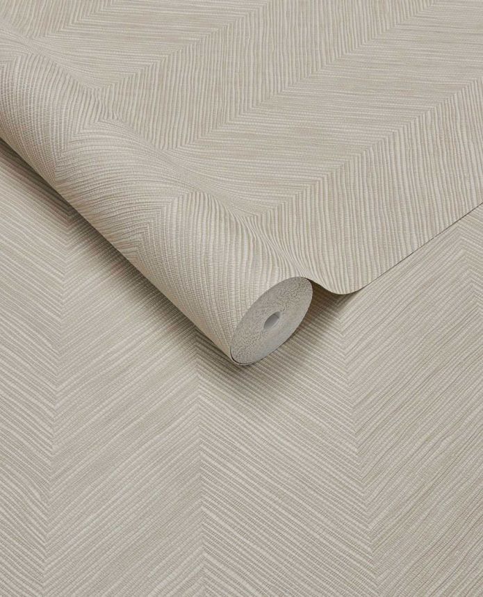 Geometrikus tapéta, bézs-krémszínű, gyékényhatású, 363231, Calm Crafted, Eijffinger
