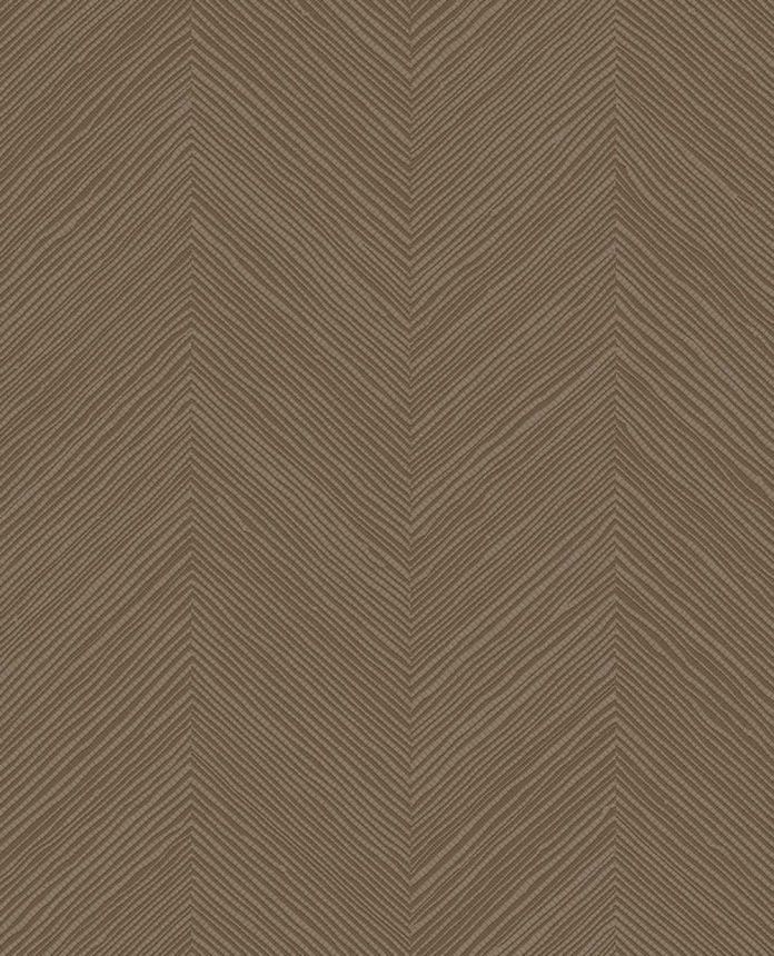 Geometrikus tapéta, szürke-barna, gyékényhatású, 363240, Calm Crafted, Eijffinger