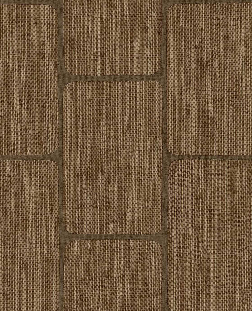 Geometrikus tapéta, vörös-barna, 363256, Calm Crafted, Eijffinger