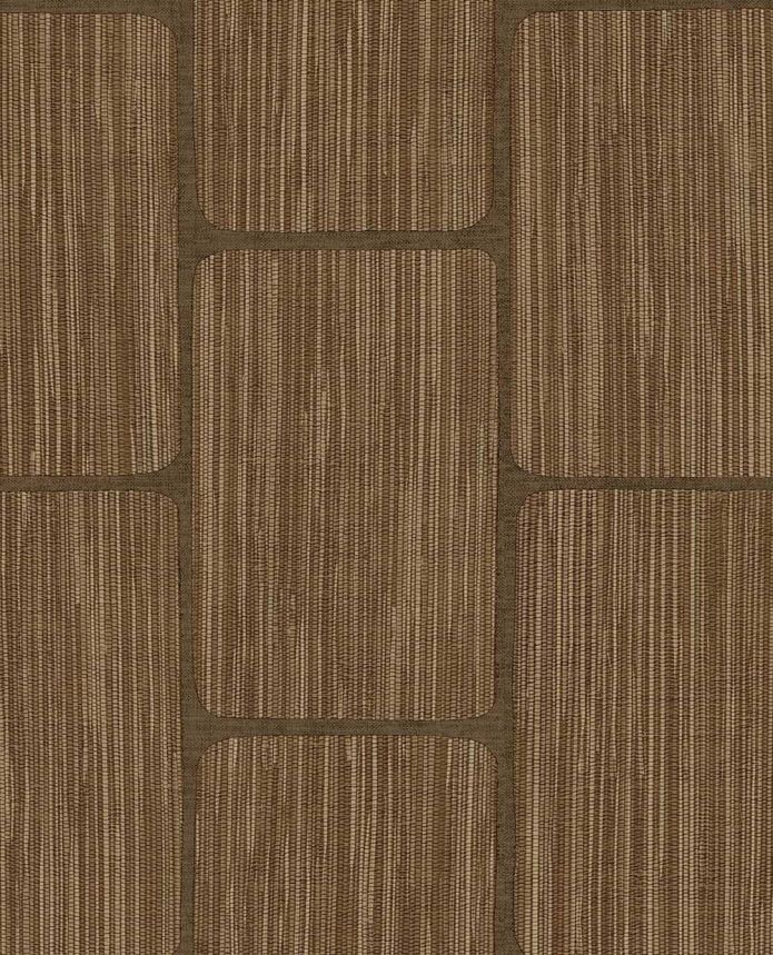Geometrikus tapéta, vörös-barna, 363256, Calm Crafted, Eijffinger