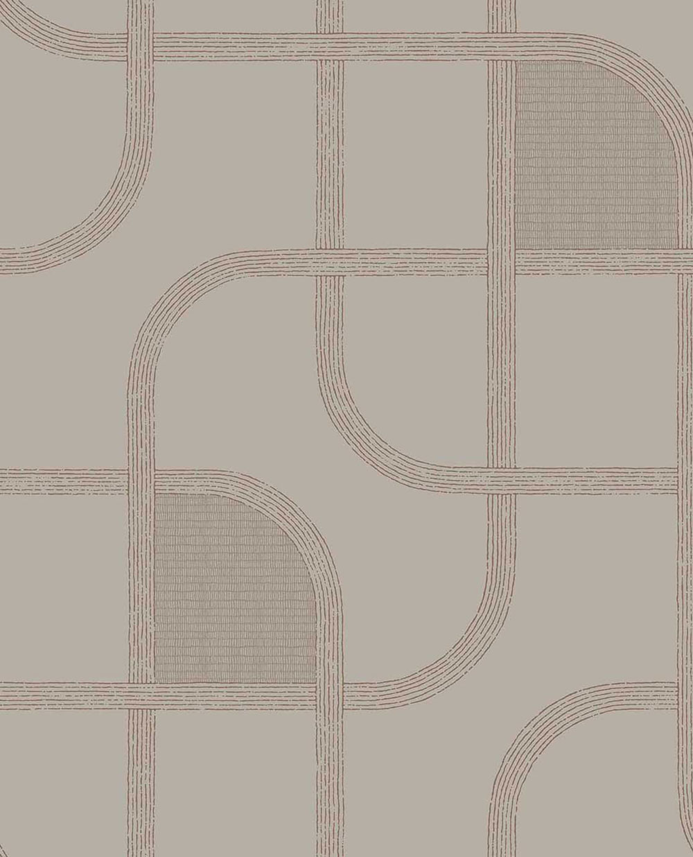 Geometrikus tapéta, rózsaszín, csíkos, 363261, Calm Crafted, Eijffinger