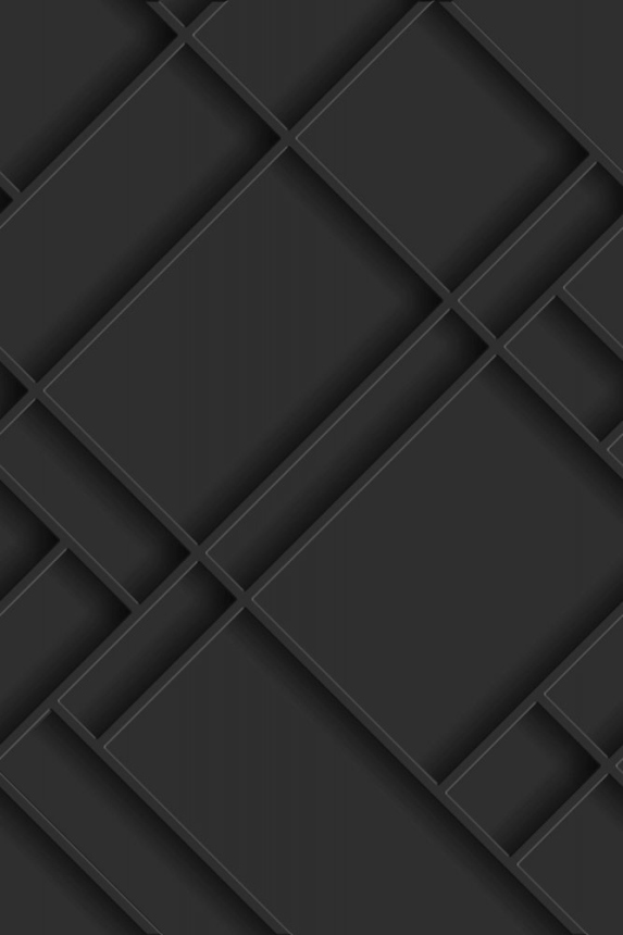 Vlies fotótapéta 3D fekete panel 158937, 200x300cm, Black & White, Esta