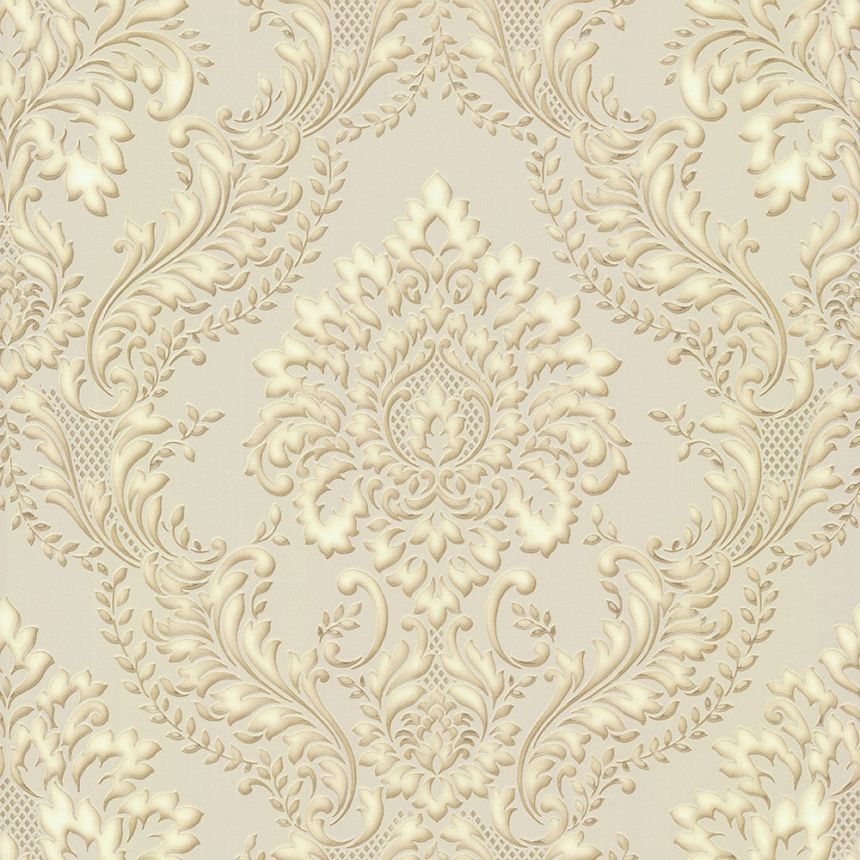 Non-woven baroque damask wallpaper 45269, Feeling, Emiliana