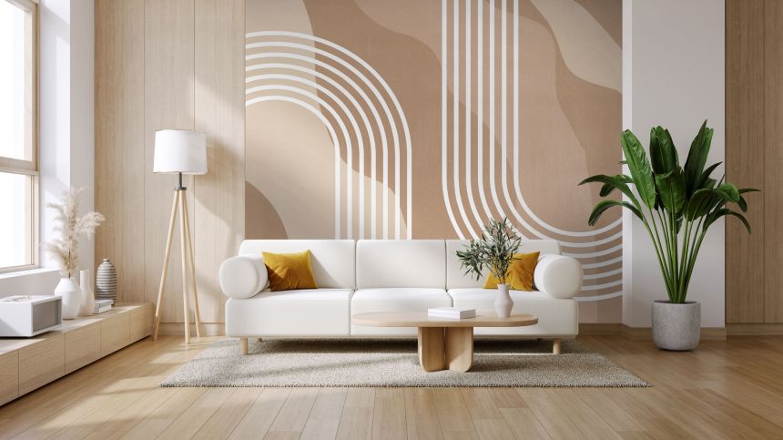 Egyedi méretű fotótapéta, Geometriai formák, csíkok, 10228, Vavex
