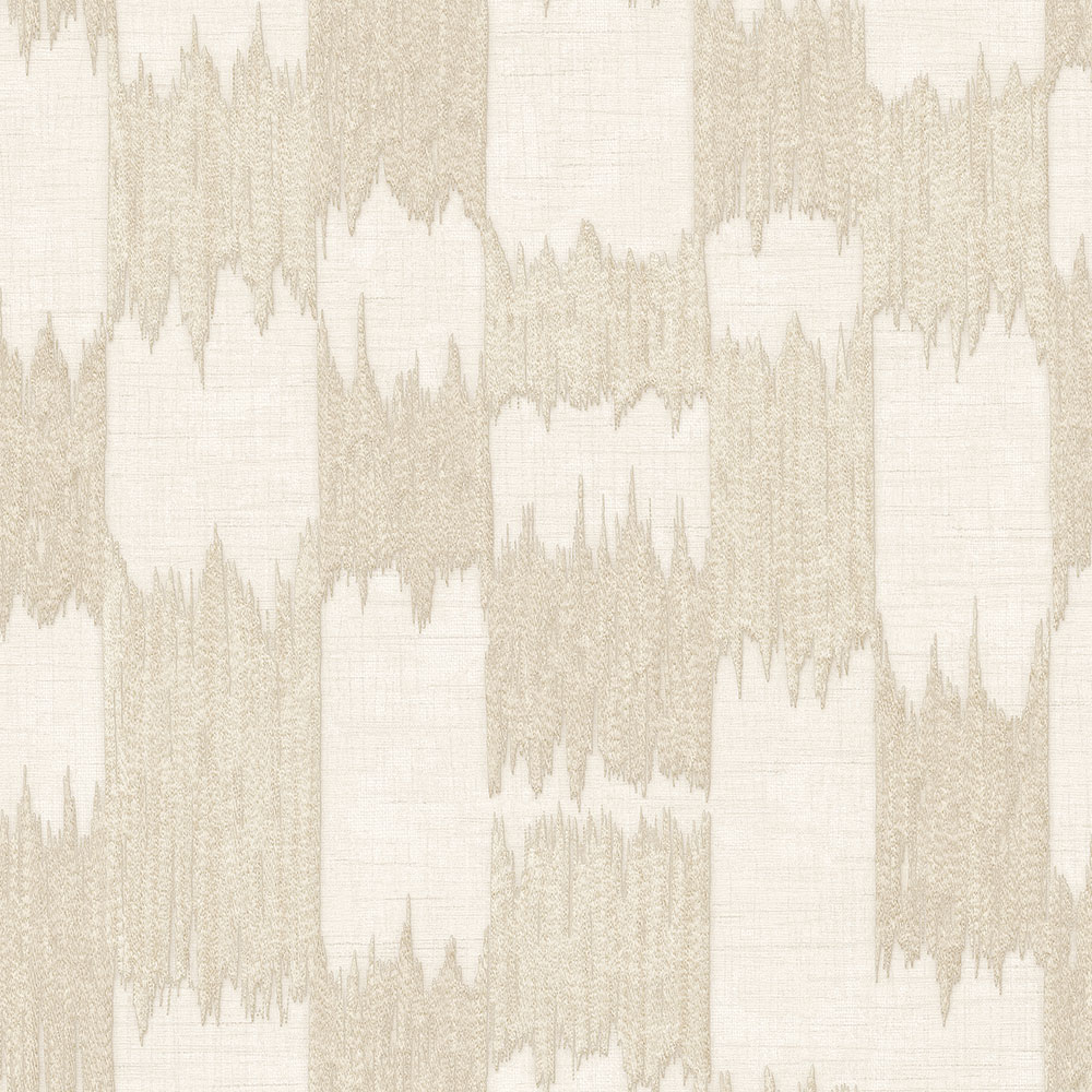 Absztrakt tapéta, bézs, krémszínű, csíkok, RE521032, Renaissance, Design ID