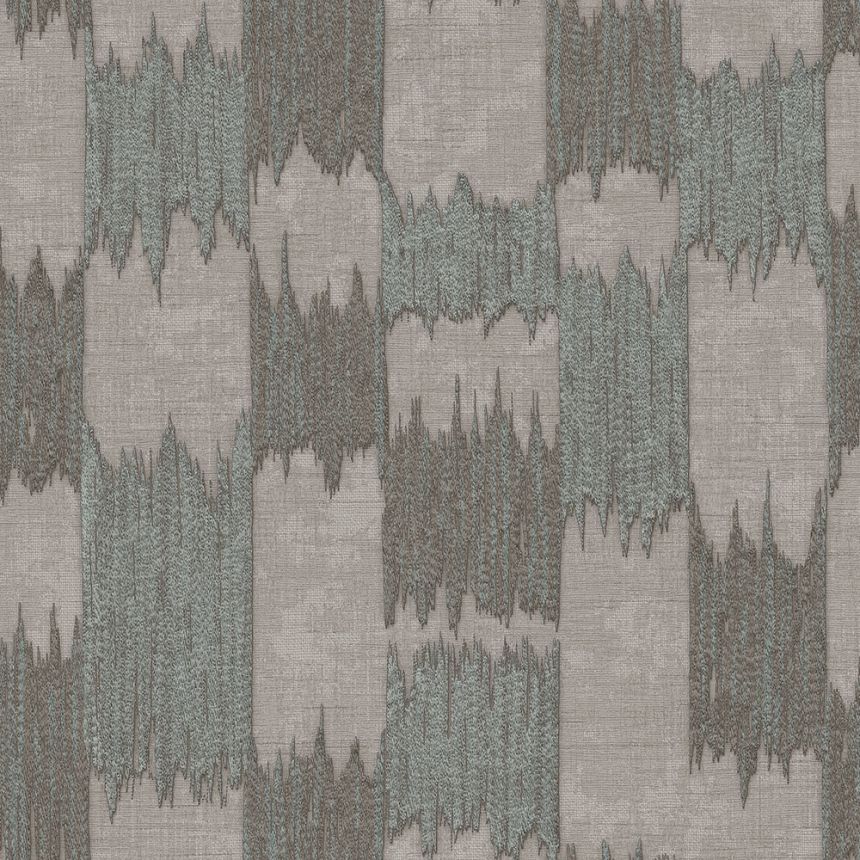 Absztrakt tapéta, szürkés bézs, barna, RE521035, Renaissance, Design ID