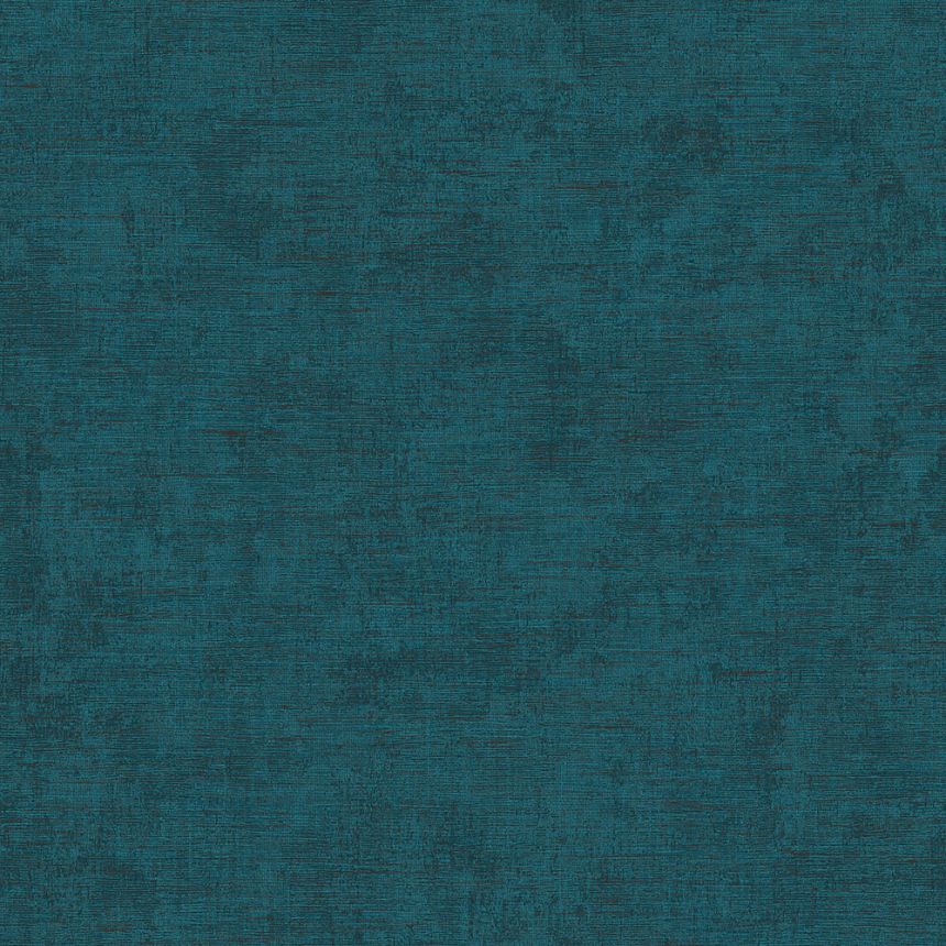 Szövethatású tapéta, petrolkék, RE521066, Renaissance, Design ID