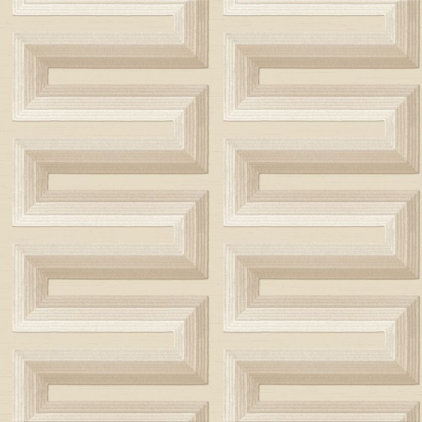 3D tapéta, világos bézs, RE521072, Renaissance, Design ID