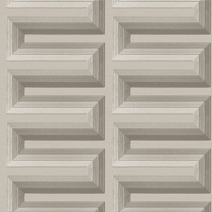 3D tapéta, világosszürke, RE521073, Renaissance, Design ID