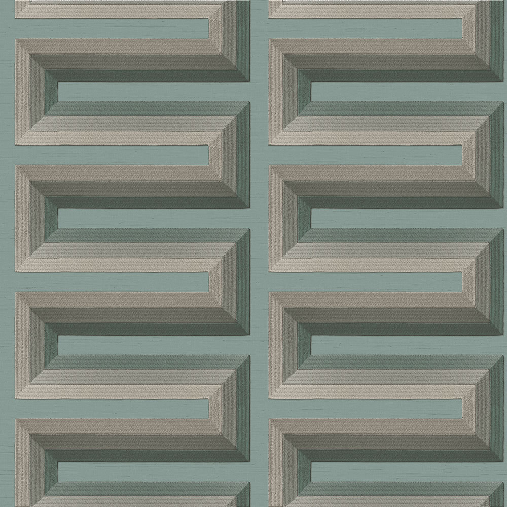 3D tapéta, türkiz, RE521075, Renaissance, Design ID
