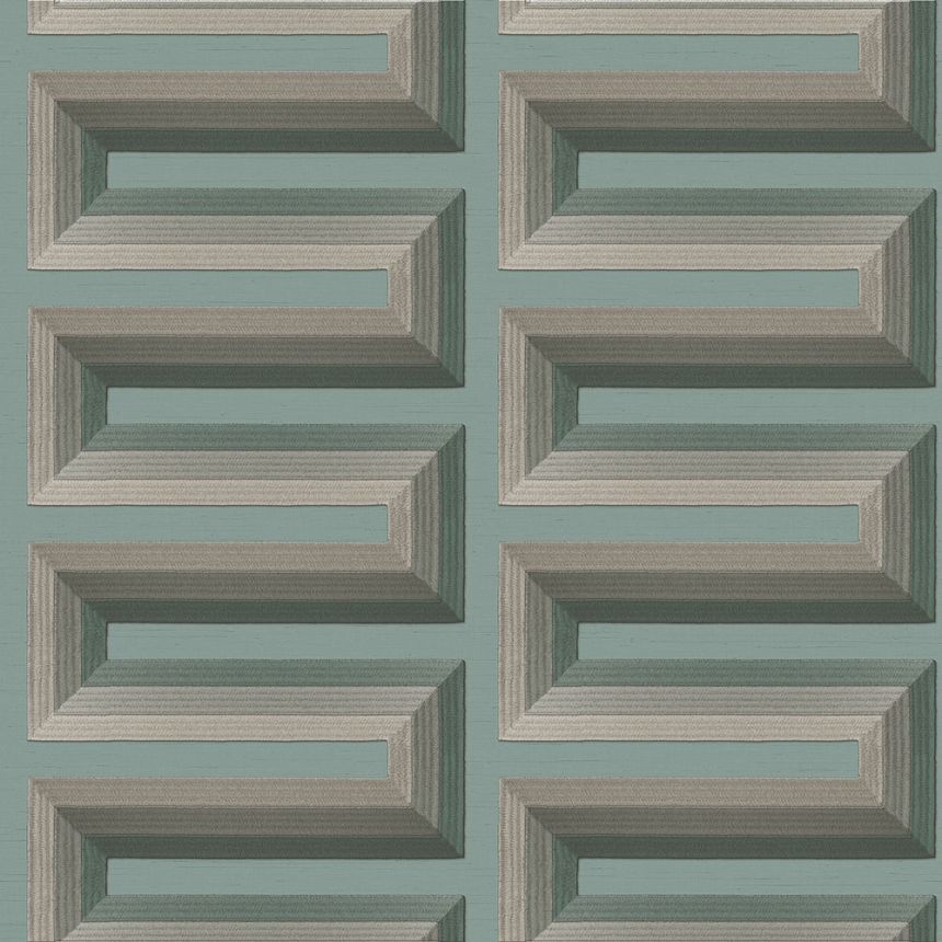 3D tapéta, türkiz, RE521075, Renaissance, Design ID