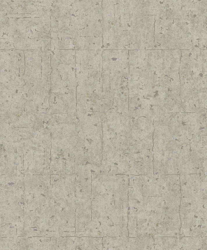 Betont utánzó tapéta, bézs-barna, S 82301, Pia, Novamur