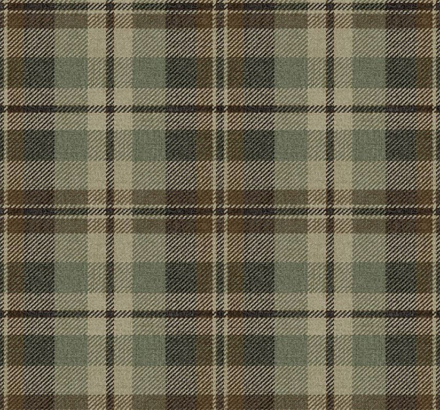 Dundee tapéta, zöld, bézs, CA10106, Carl Robinson Edition 24 The Highlands