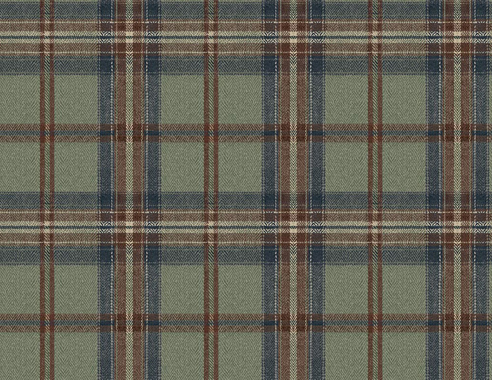 Berwick tapéta, szürke-zöld, CA10701, Carl Robinson Edition 24 The Highlands