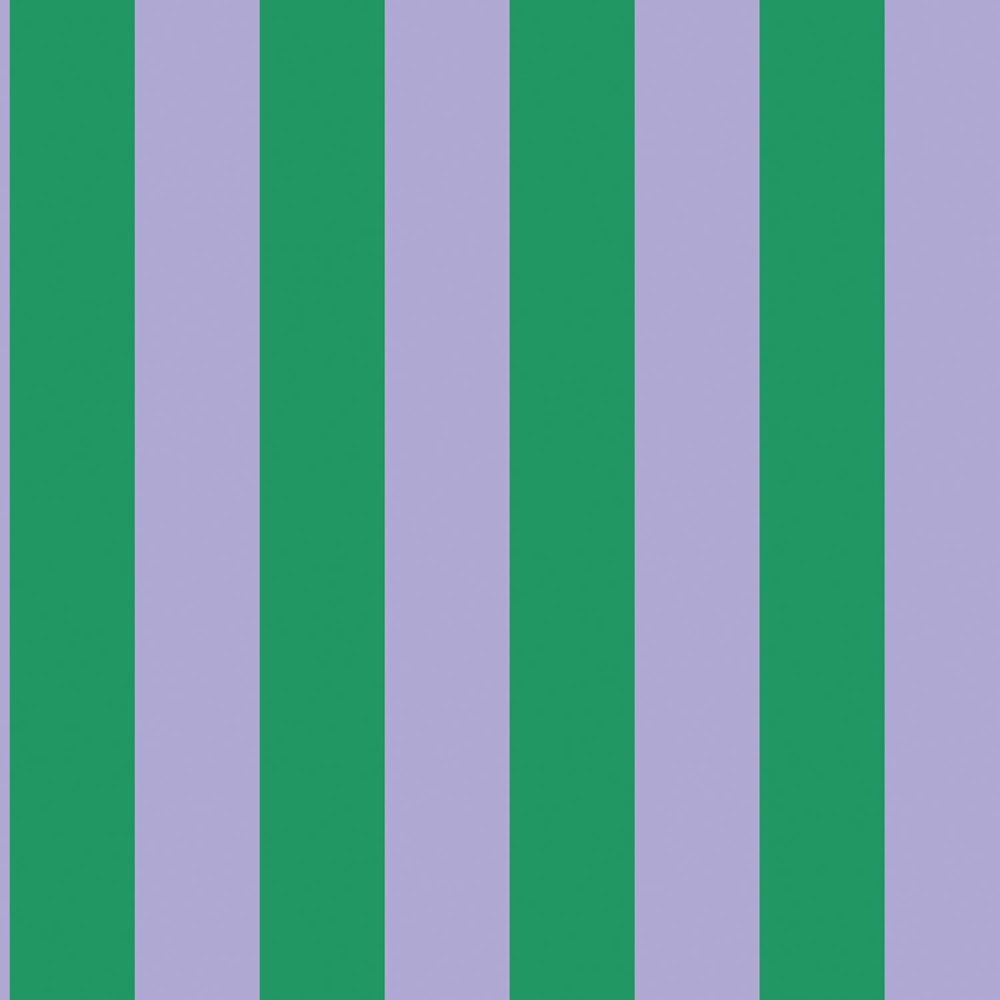 Csíkos tapéta, zöld, lila, 139908, Color Pop, Esta Home