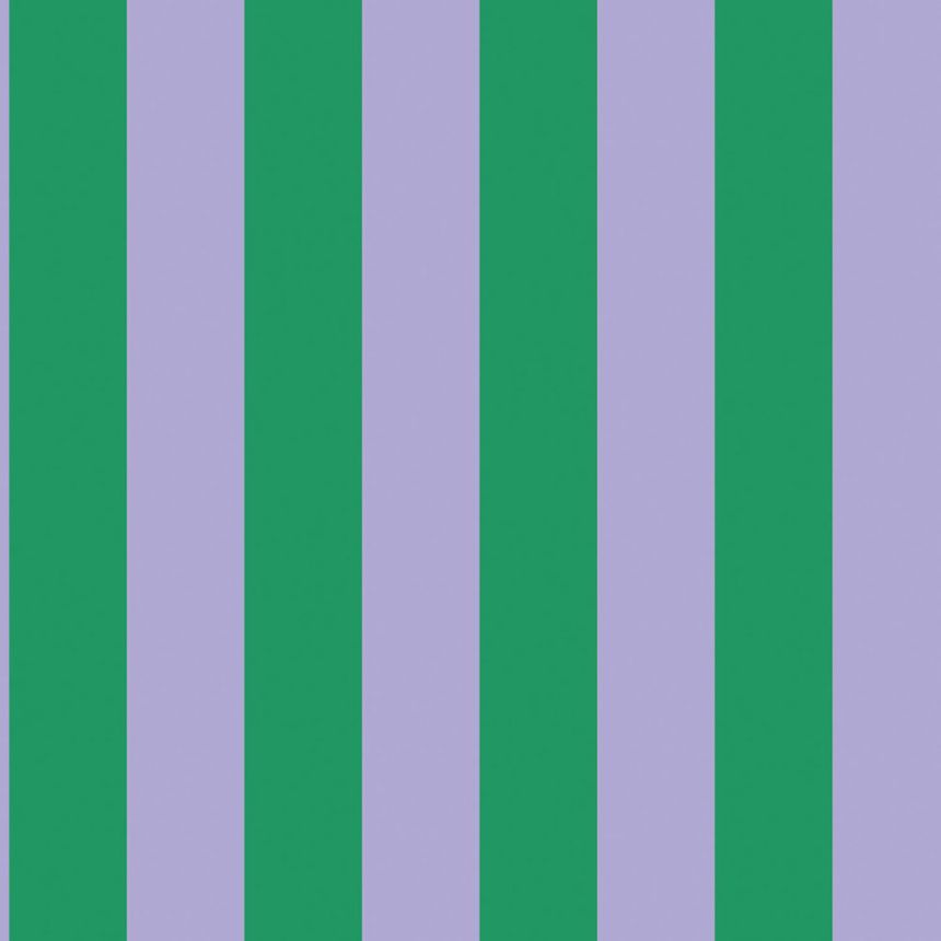 Csíkos tapéta, zöld, lila, 139908, Color Pop, Esta Home