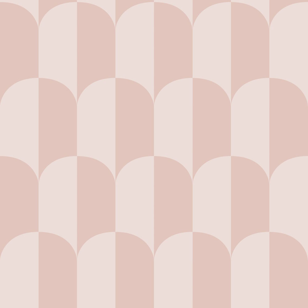 Art Deco mintás tapéta, régirózsaszín, 139986, Color Pop, Esta Home
