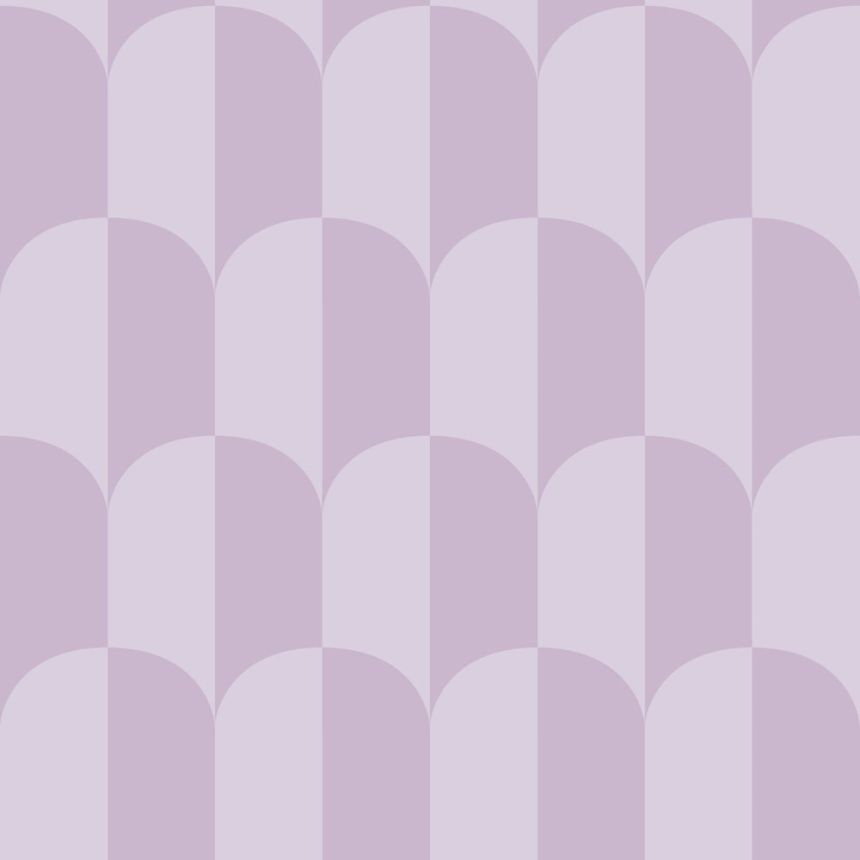 Art Deco mintás tapéta, lila, 139987, Color Pop, Esta Home