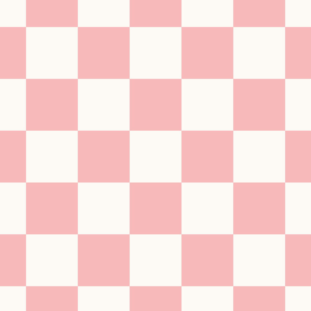 Sakkmezős mintás tapéta, fehér, rózsaszín, 139998, Color Pop, Esta Home