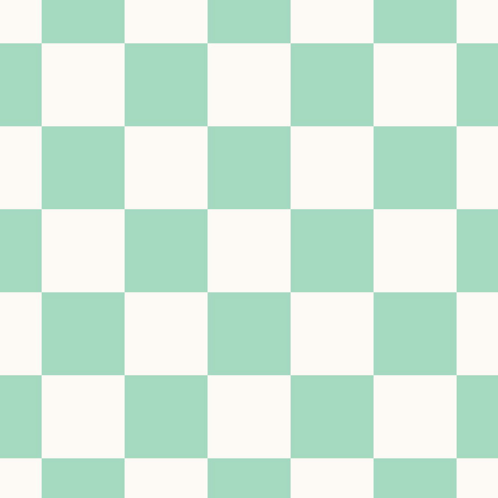 Sakkmezős mintás tapéta, zöld, fehér, 139999, Color Pop, Esta Home