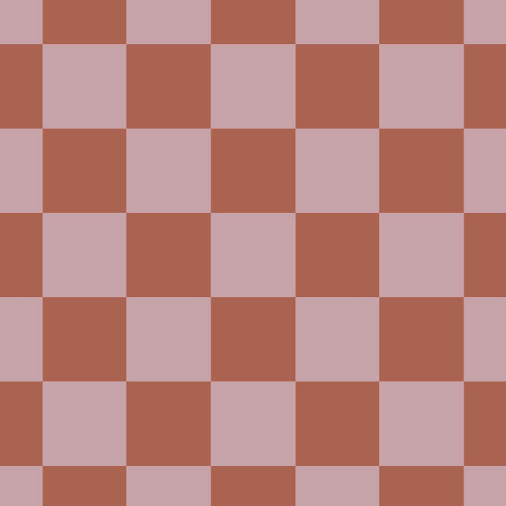 Sakkmezős mintájú tapéta, vörös-barna, rózsaszín, 131419, Color Pop, Esta Home