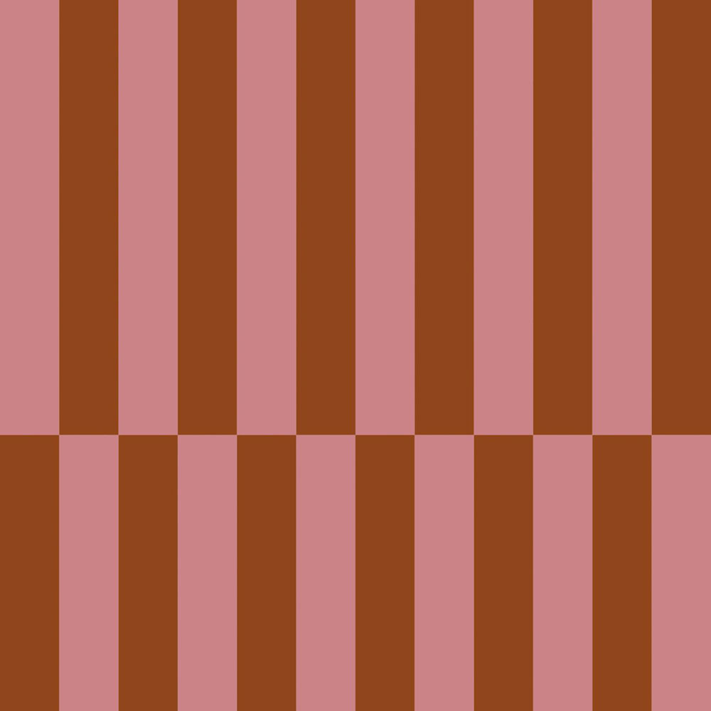 Csíkos tapéta, vörös-barna, rózsaszín, 131427, Color Pop, Esta Home