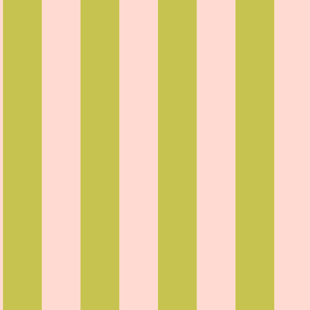 Csíkos tapéta, rózsaszín, zöld, 131574, Color Pop, Esta Home