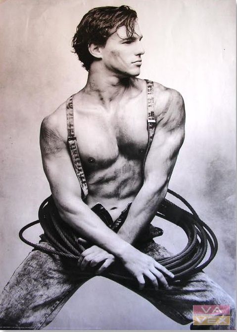 Fali poszter 3041, Fénykép egy férfiról,  98 x 68 cm